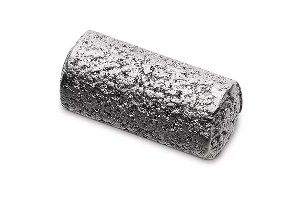 Cork biopsy site marker on white background