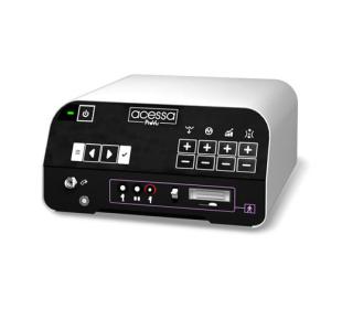 Acessa® ProVu medical instrument on a white background